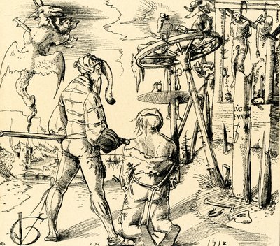 Sąd Najwyższy autorstwa Urs (1485-1528) Graf