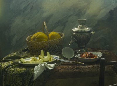 Wiejskie melony i samowar autorstwa UstinaGreen