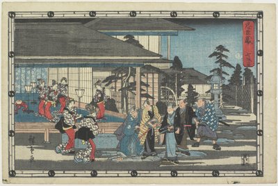 Akt 7, 1843-1847 autorstwa Utagawa Hiroshige