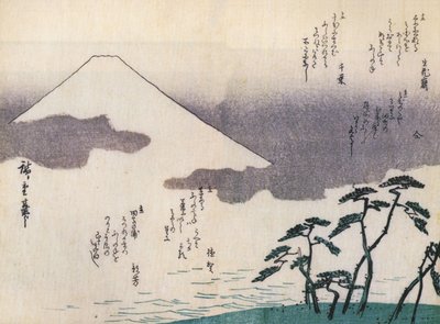 Hiroshige, góra Fuji widziana z plaży autorstwa Utagawa Hiroshige