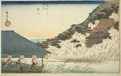 Shimizu ręka MP, z serii Te s autorstwa Utagawa Hiroshige