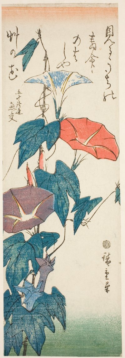 Poranne Chwały autorstwa Utagawa Hiroshige