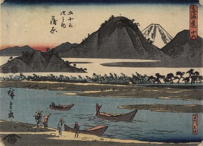 z. 16 Kamihara, 1847-1852 autorstwa Utagawa Hiroshige