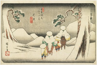 nr 47 O_i, 1830-1844 autorstwa Utagawa Hiroshige