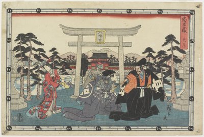 Prolog, 1843-1847 autorstwa Utagawa Hiroshige