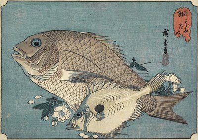 Dorada, początek XIX wieku autorstwa Utagawa Hiroshige