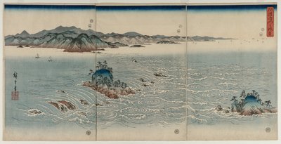 Wiry Awa autorstwa Utagawa Hiroshige
