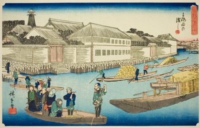 te yoroi phe ry (ja w zbroi), z te serie s autorstwa Utagawa Hiroshige
