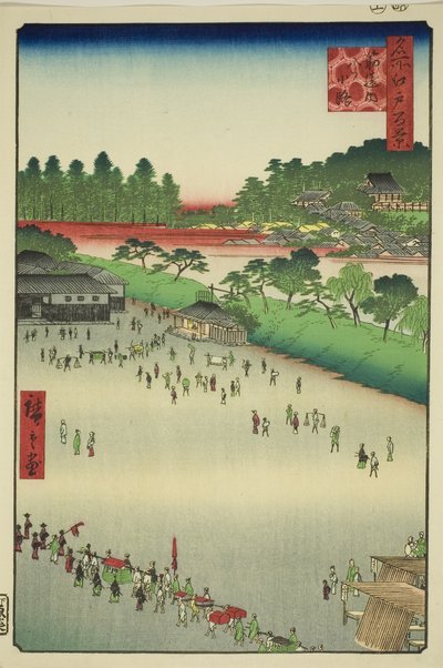 Historia Yatsu, Czynniki z szelkami w ręku autorstwa Utagawa Hiroshige