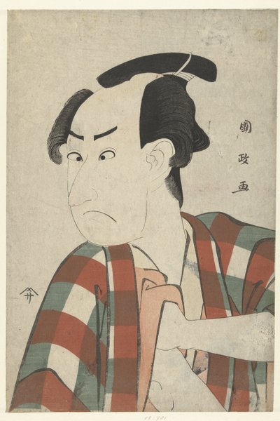 Części Tepo RT Ret Van Ichikawa Omezo autorstwa Utagawa Kunimasa
