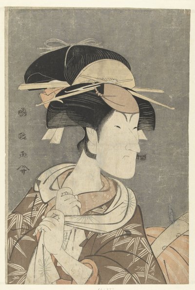 Części Tepo RT Ret Van Nakayama Tomi Saburo autorstwa Utagawa Kunimasa