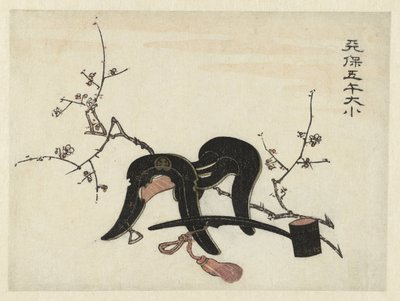 Siodło i Chochla autorstwa Utagawa Kunisada (I) (attributed to)