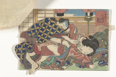 Ruchomy nadruk erotyczny autorstwa Utagawa Kunisada (I)