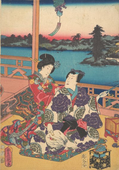 Wydrukować. autorstwa Utagawa Kunisada