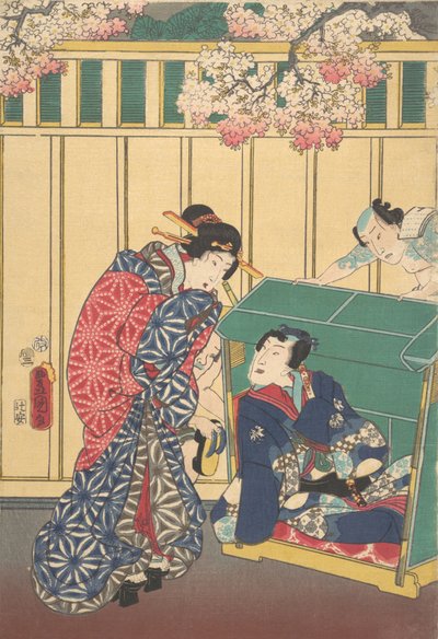 Wydrukować. autorstwa Utagawa Kunisada
