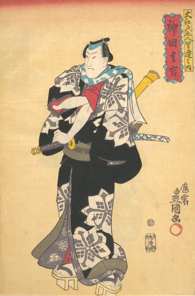 Druk, XIX w., XIX w. autorstwa Utagawa Kunisada