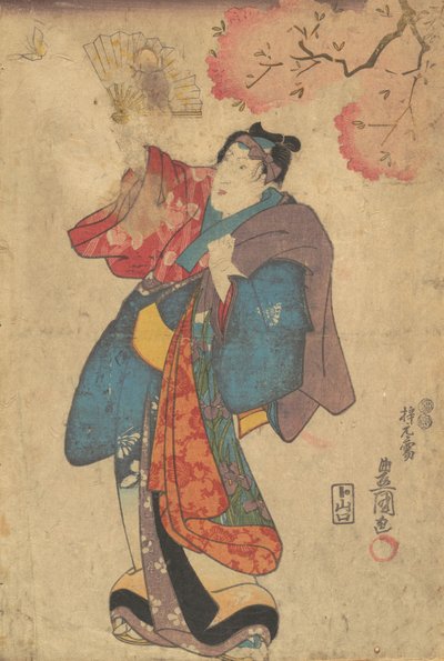 Druk, XIX w., XIX w. autorstwa Utagawa Kunisada