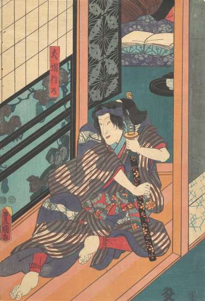 Druk, XIX w., XIX w. autorstwa Utagawa Kunisada