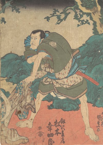 Druk, XIX w., XIX w. autorstwa Utagawa Kunisada