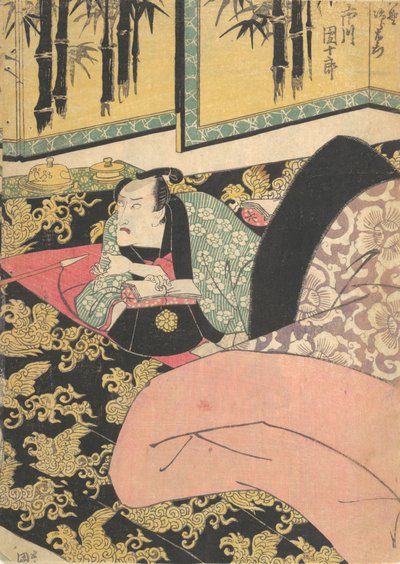 Druk, XIX w., XIX w. autorstwa Utagawa Kunisada