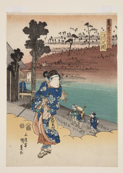 Widok Niko (postać Niko) autorstwa Utagawa Kunisada