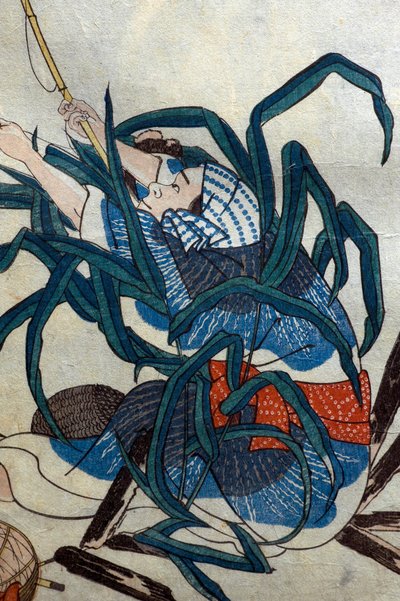 Gniew;.. 1848 autorstwa Utagawa Kuniyoshi