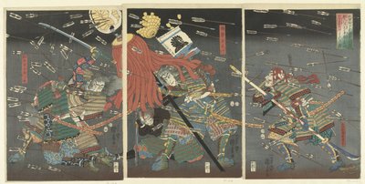 Chodź, chodź, chodź, chodź. W Shijyo Nawato, Namako Eyokita Kio (Chi T ON O Jee CT) autorstwa Utagawa Kuniyoshi