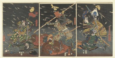 Deah ts ts ts ts ts ts Jaka jest różnica między Shijonawate? autorstwa Utagawa Kuniyoshi