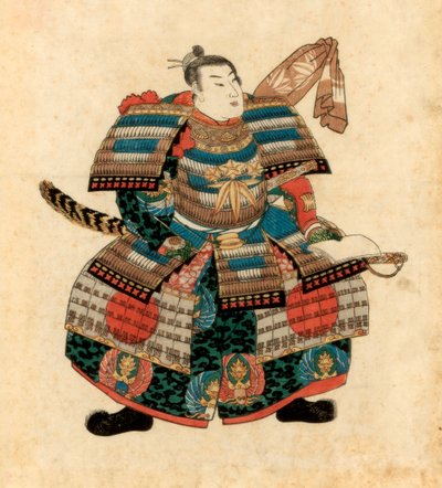 Japonia śpi japoński rord Minamoto no Yoritomo, 1845. autorstwa Utagawa Kuniyoshi