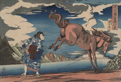 O autorstwa Utagawa Kuniyoshi