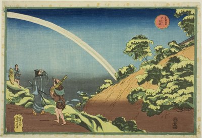 Surugadai, z cyklu „Słynne miejsca we wschodniej stolicy (Toto Meisho)” autorstwa Utagawa Kuniyoshi