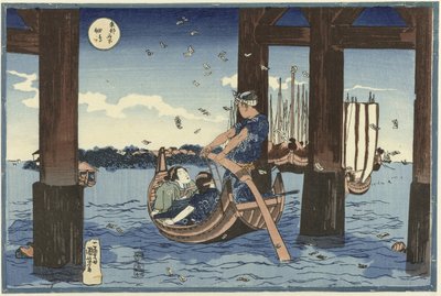 Dr Tsukuda Sand autorstwa Utagawa Kuniyoshi