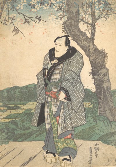 Druk, XIX wiek. autorstwa Utagawa Sadakage