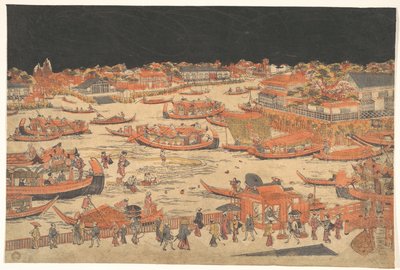 Kawabiraki autorstwa Utagawa Toyoharu