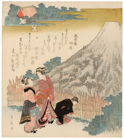 Serce wiosny - Fuji, 1810-1829. autorstwa Utagawa Toyohiro