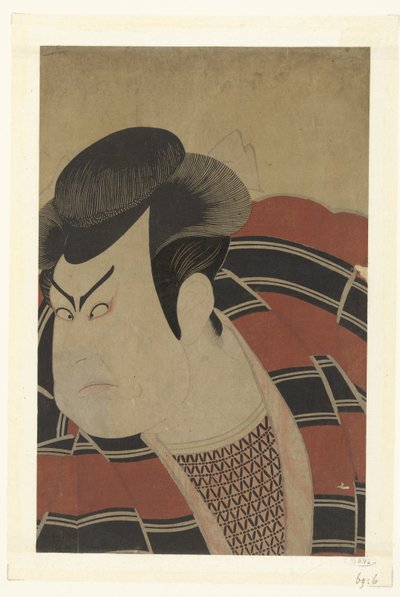 Części Tepo RT Ret Van Kataoka Nizaemon Vii. autorstwa Utagawa Toyokuni (I)