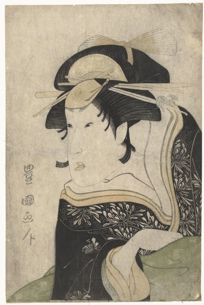 Portret Segawy Kikunojo III autorstwa Utagawa Toyokuni (I)