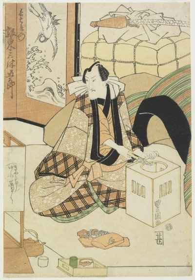 Aktor Bandō Mitsugorō III autorstwa Utagawa Toyokuni