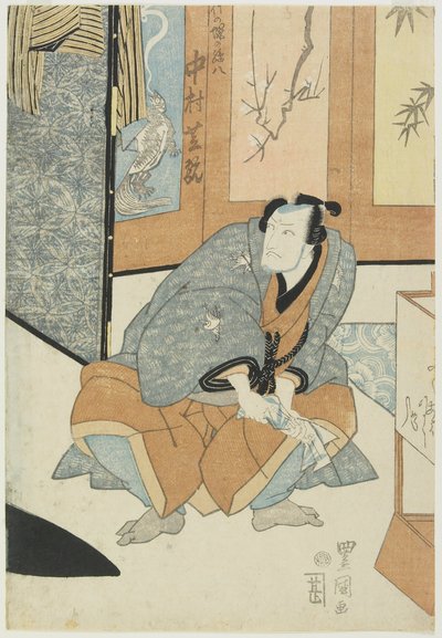 Aktor Nakamura Shikan jako Magohachi z Takenozuki autorstwa Utagawa Toyokuni