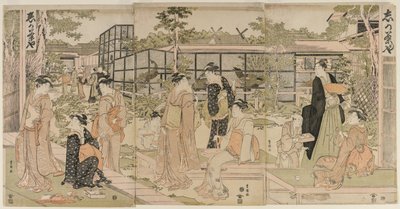 Herbaciarnia Shika autorstwa Utagawa Toyokuni