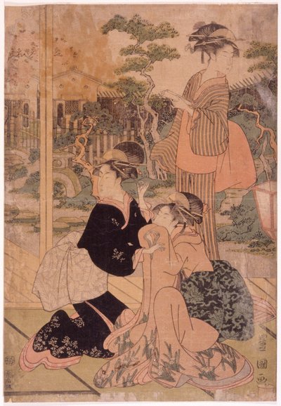 Trzy piękności autorstwa Utagawa Toyokuni