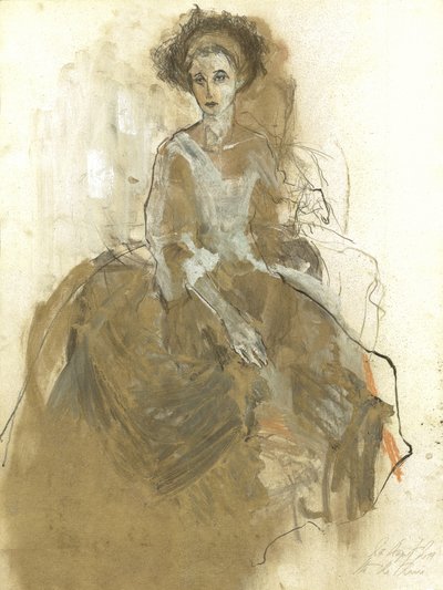 Elegancki portret kobiety autorstwa Ute Rathmann