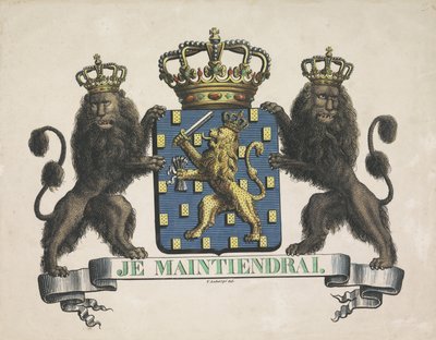 Herb Królestwa Niderlandów, 1815 autorstwa V. Labargé