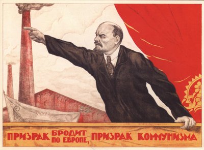Widmo nawiedza Europę - widmo komunizmu autorstwa V. Shcherbakov