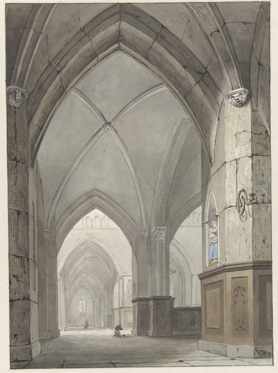 Kerkinterieur autorstwa Valentijn Bing