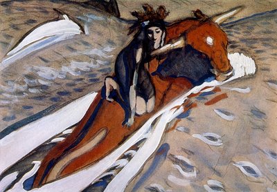 Porwanie Europy 1910 – Valentin Serov autorstwa Valentin Aleksandrovich Serov