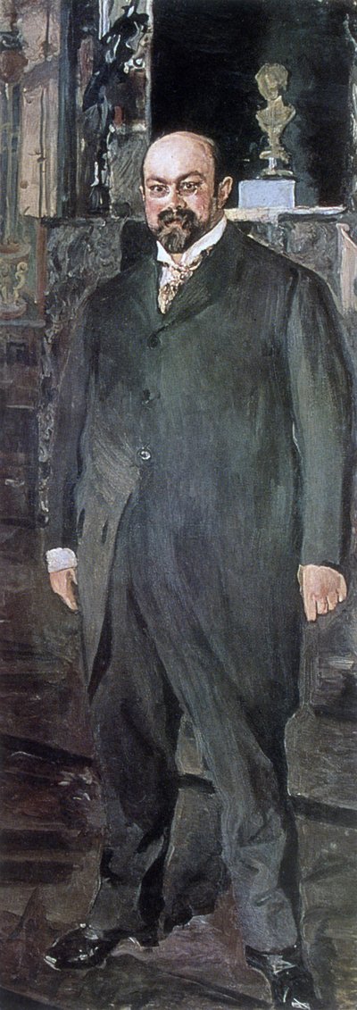 Michaił Abramowicz Morozow (1870-1903, rosyjski kolekcjoner i mecenas sztuki) autorstwa Valentin Aleksandrovich Serov