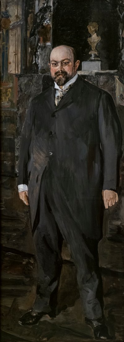 Portret Michaiła Abramowicza Morozowa autorstwa Valentin Aleksandrovich Serov