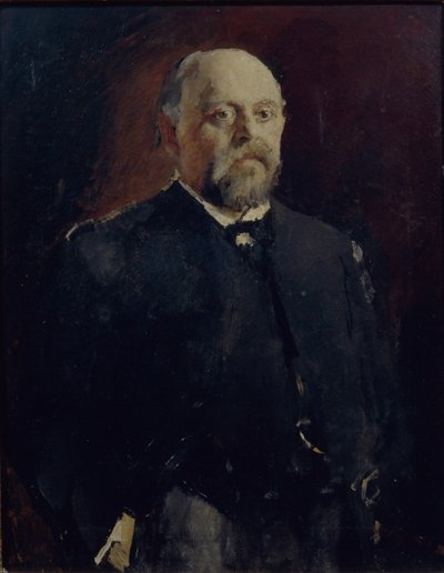 Portret Sawy Mamontowa 1841-1918, 1890 autorstwa Valentin Aleksandrovich Serov