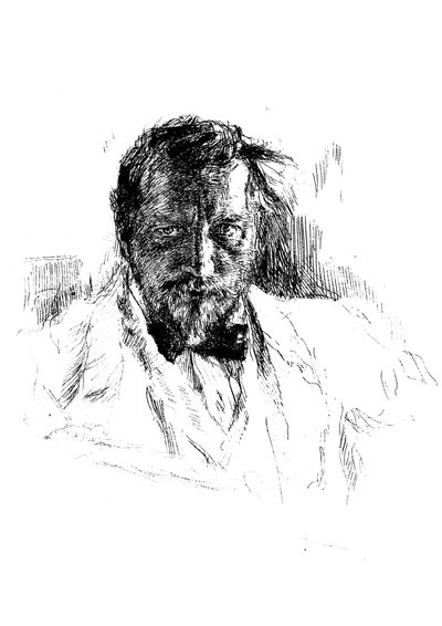 Autoportret, 1898. autorstwa Valentin Aleksandrovich Serov